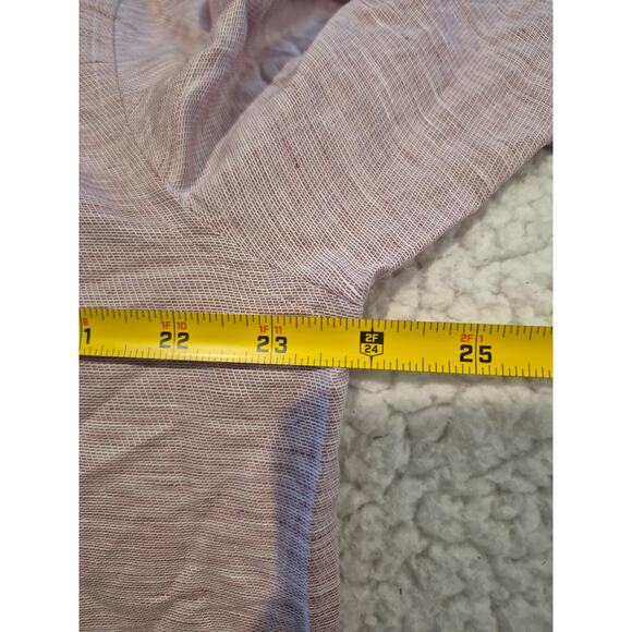 Banana Republic Men’s XL Long Sleeve Button Down Dress Shirt Light Pink - Picture 9 of 11